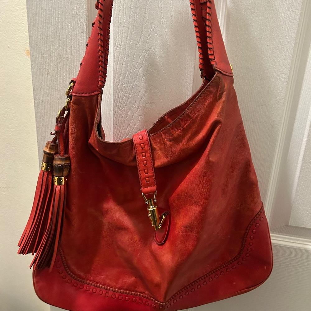 Stunning, red, Gucci purse!